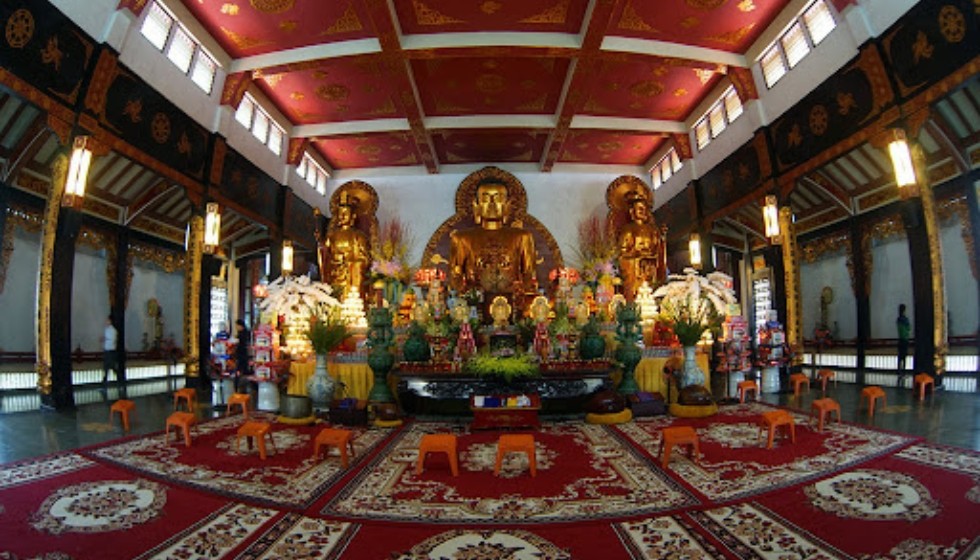 Cận cảnh chi tiết kiến trúc độc đáo của Chùa Vĩnh Nghiêm ở Bắc Giang