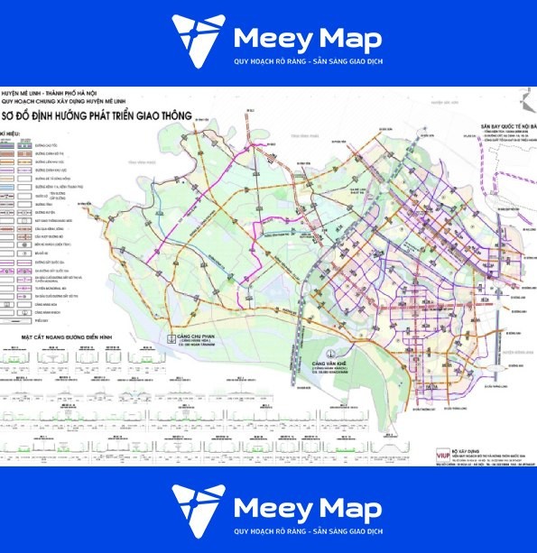Bản đồ quy hoạch giao thông tại huyện Mỹ Đức