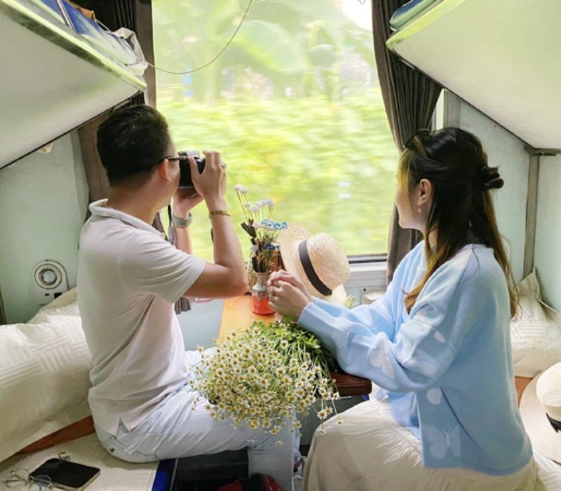 Chuyến tàu Thống Nhất đi từ Sài Gòn đến Biên Hòa chỉ mất khoảng 45 phút