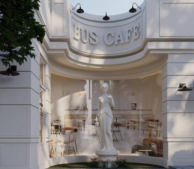 Bus Cafe 2 sở hữu không gia độc đáo