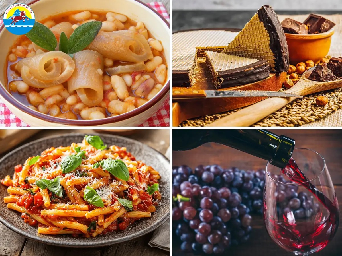 Ẩm thực San Marino kết hợp giữa địa phương và phong cách Ý