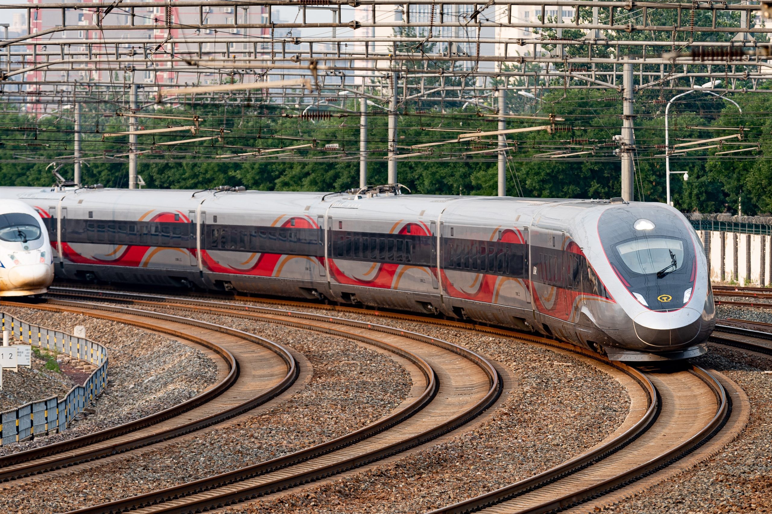 Hình ảnh minh họa tàu cao tốc Bắc Kinh – Thượng Hải