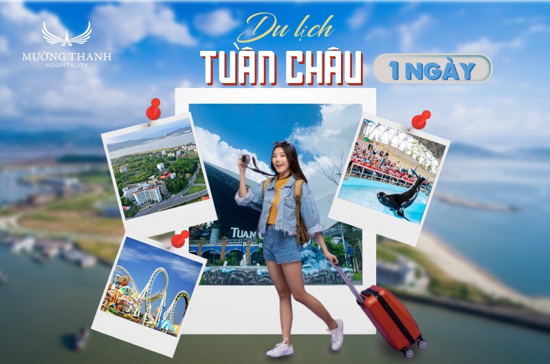 Cảnh quan bãi biển và khu du lịch Tuần Châu