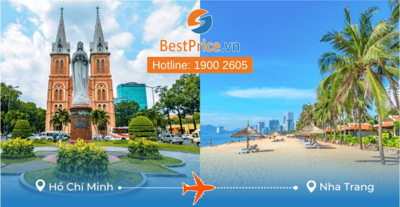 Vé máy bay giá rẻ từ Sài Gòn đi Nha Trang