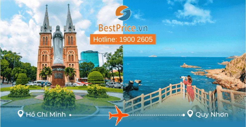 Máy bay của các hãng hàng không nội địa khai thác chặng Sài Gòn đi Quy Nhơn