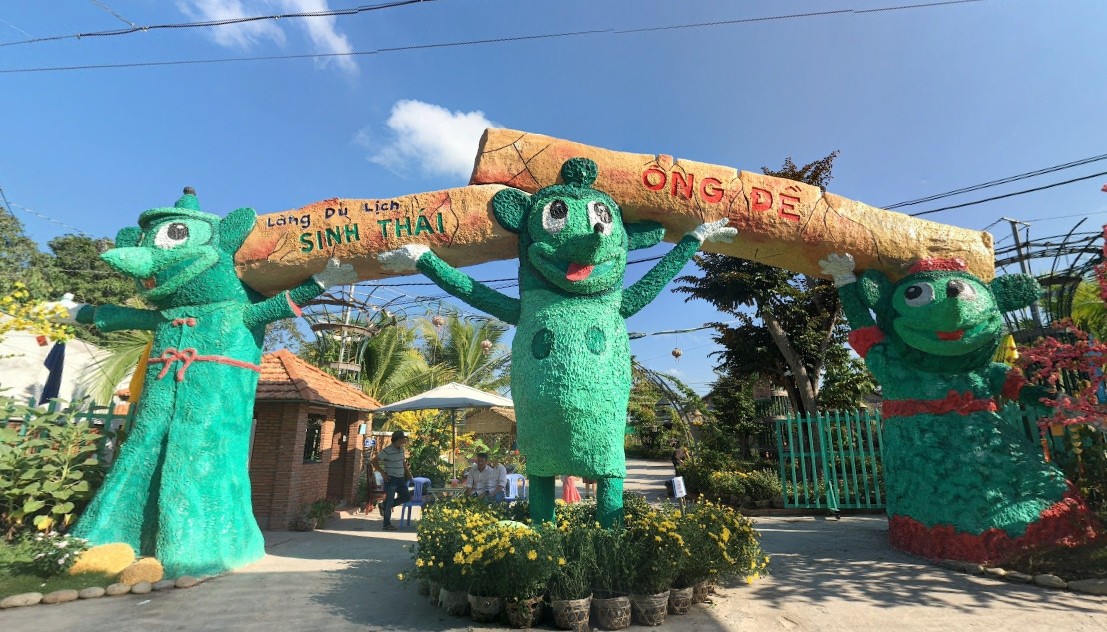 Khám phá làng sinh thái Ông Đề với các trò chơi dân gian