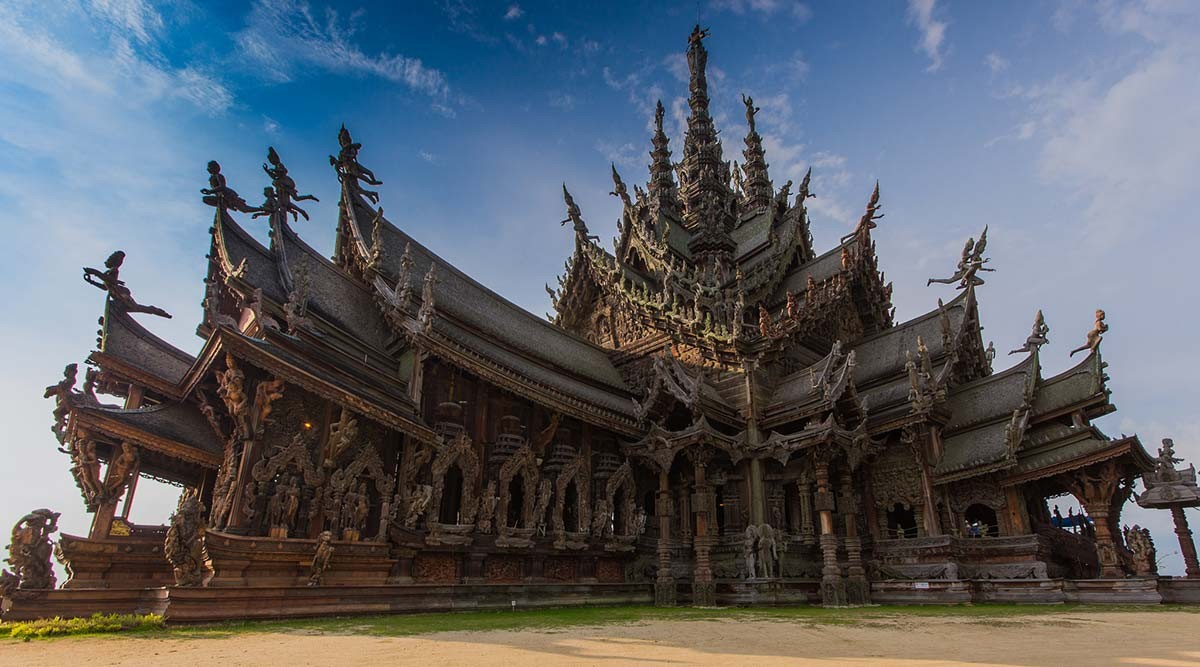 Nét đẹp hùng vĩ cùng với lối kiến trúc độc đáo