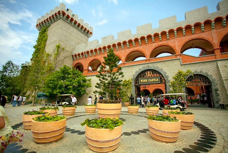 Kiến trúc độc đáo của Lâu đài Rượu Vang RD theo phong cách châu Âu