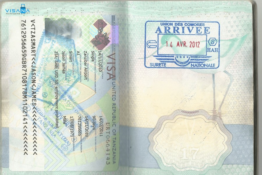 Sáu loại visa nhập cảnh Tanzania phổ biến nhất