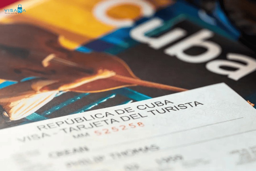 Mô tả hình ảnh: Quy trình nộp đơn xin visa Cuba