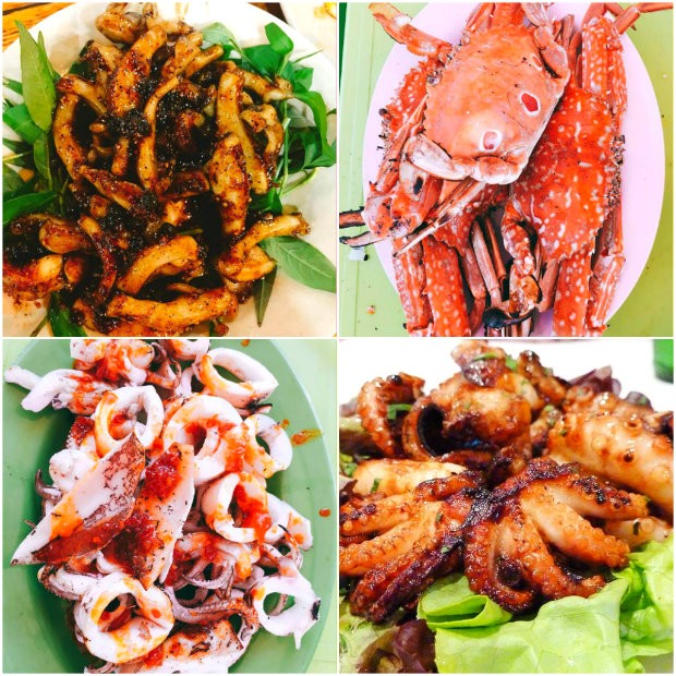 Không thể nào bỏ quên một bữa tiệc hải sản khi đến với Phan Thiết.