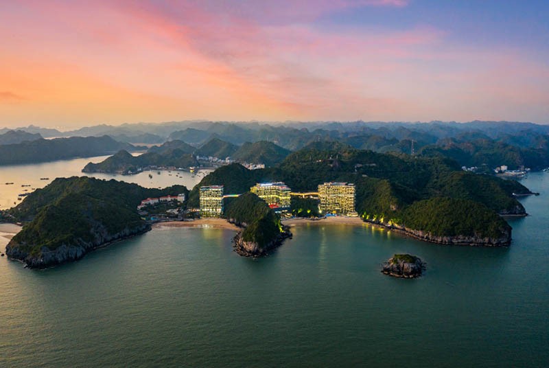 toan canh flamingo cat ba beach resort 1