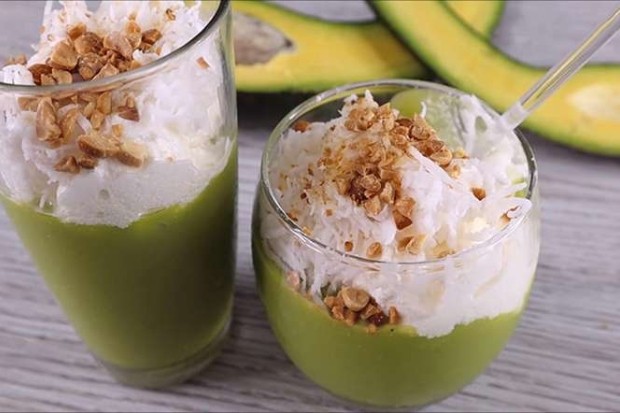 Món kem bơ trứ danh béo ngậy, thơm ngon