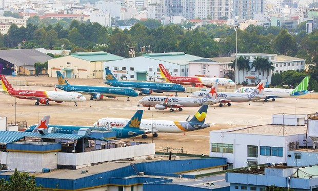 Các hãng hàng không nội địa đều khai thác các chuyến bay từ Hà Nội đi Đà Nẵng