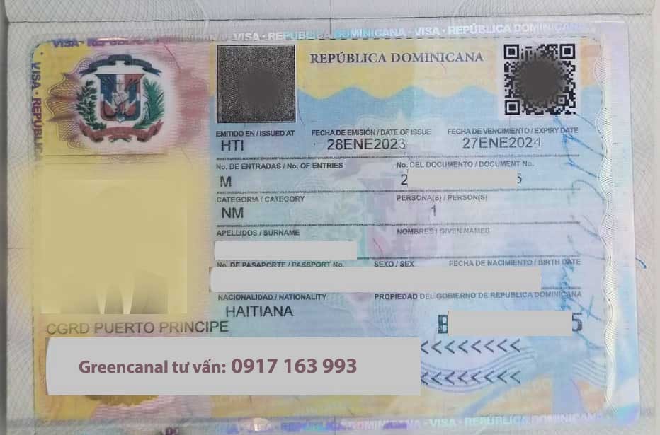 Visa du lịch đến Cộng Hòa Dominica.