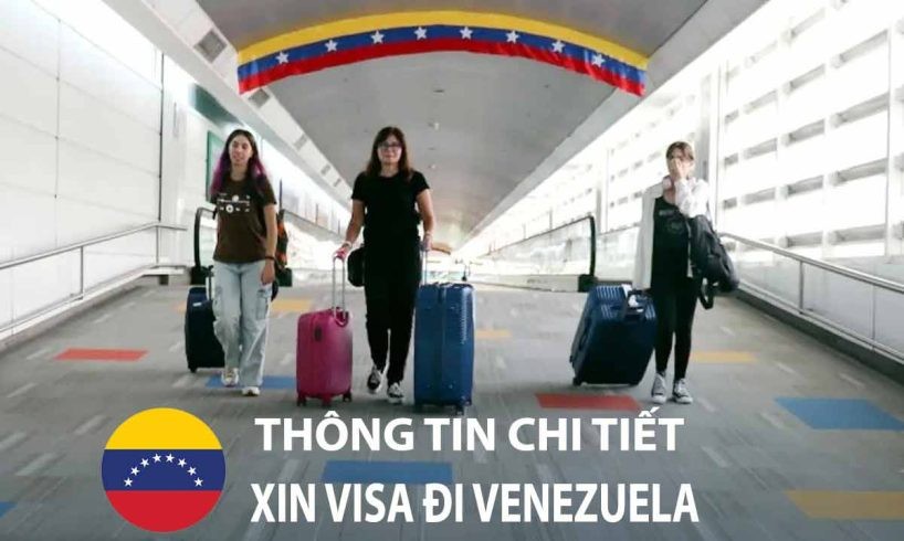 Cờ và biểu tượng xin visa đi venezuela