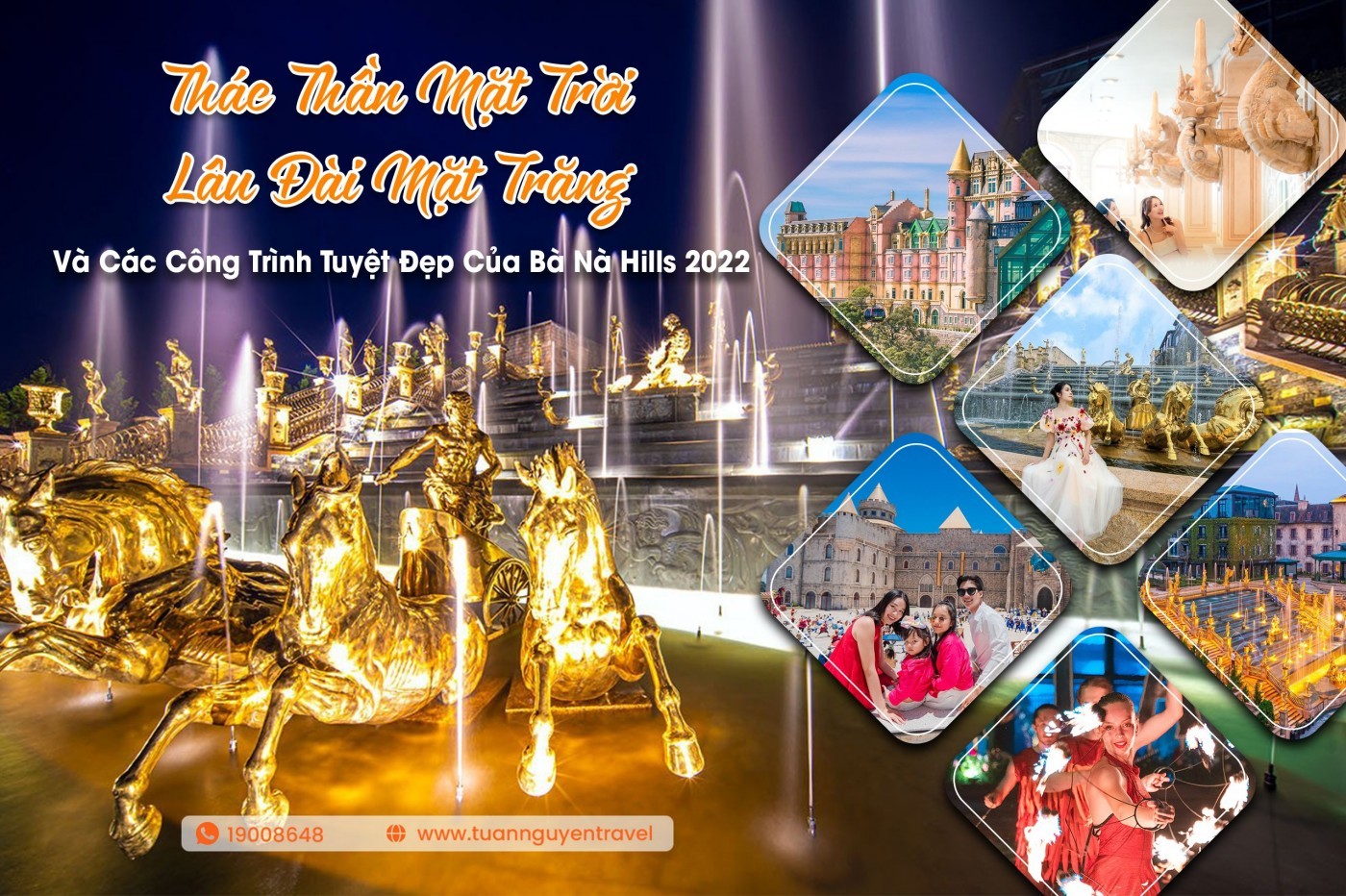 Khám phá các công trình mới cực hấp dẫn như Lâu đài Mặt Trăng tại Bà Nà Hills