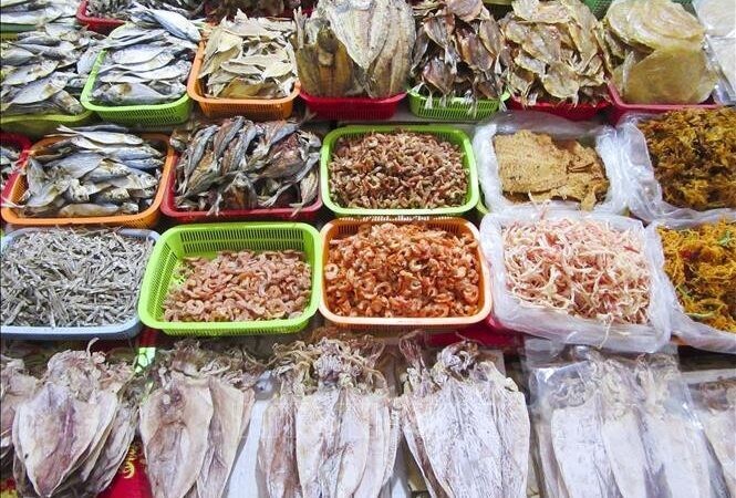 Các loại hải sản khô đặc trưng của Bình Thuận dùng làm quà tặng