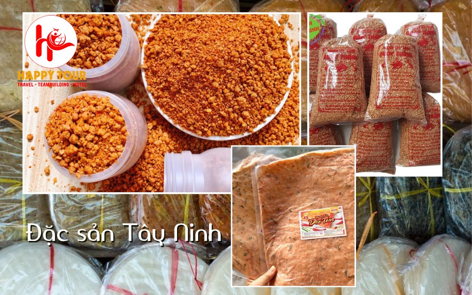 Các loại đặc sản nổi tiếng của Tây Ninh: Bánh tráng phơi sương và Muối tôm