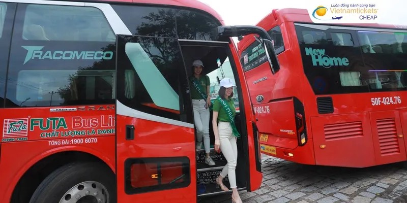 Xe khách chất lượng cao phục vụ tuyến Sài Gòn đi Đồng Tháp