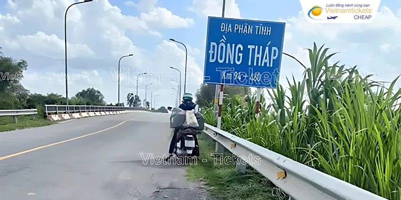 Trải nghiệm phượt bằng xe máy từ Sài Gòn đến Đồng Tháp