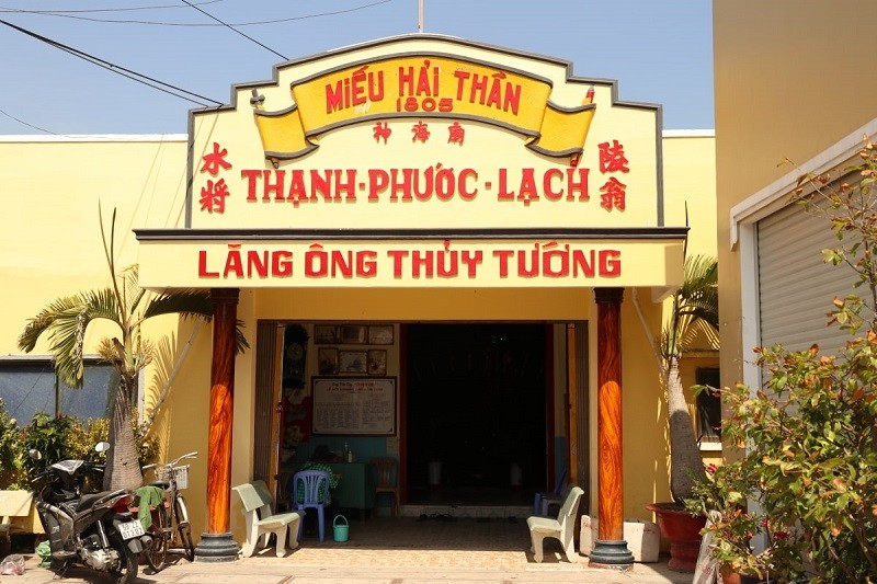 Toàn cảnh Lăng Ông Thuỷ Tướng với kiến trúc độc đáo