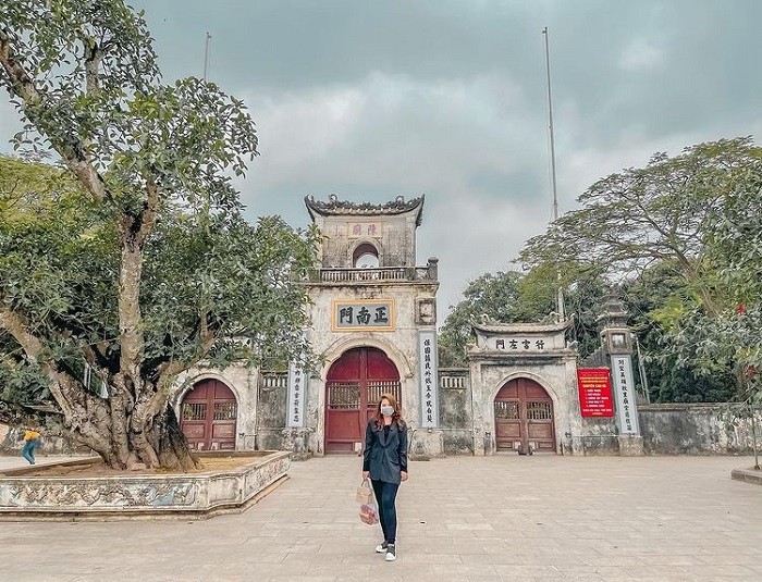 Một góc quần thể Đền Trần lịch sử ở Nam Định