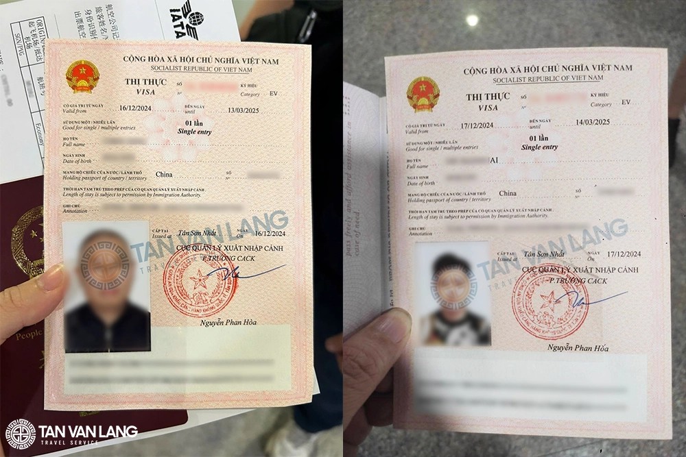 Hồ sơ xin visa Việt Nam cho người nước ngoài được cấp thành công