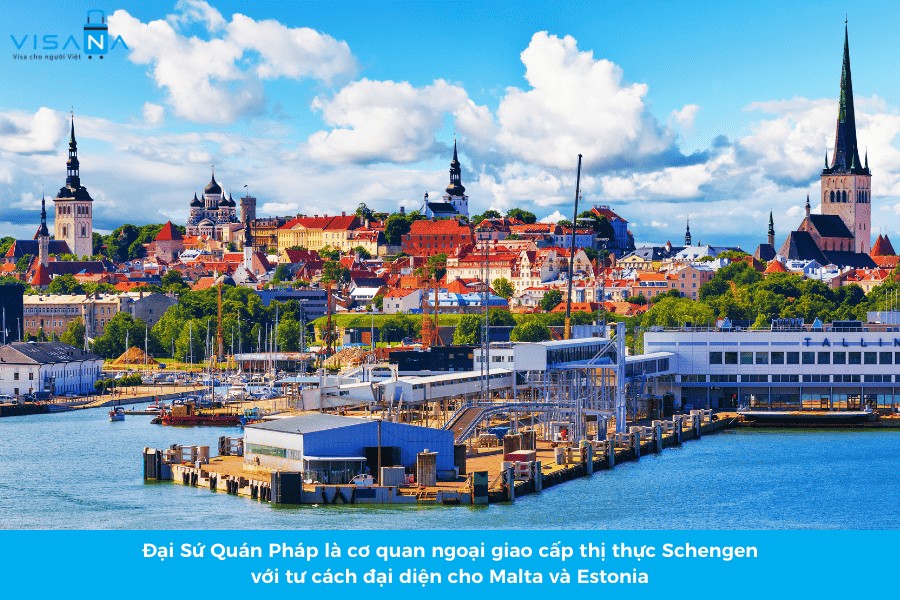 Địa điểm nộp hồ sơ xin visa Estonia tại Việt Nam