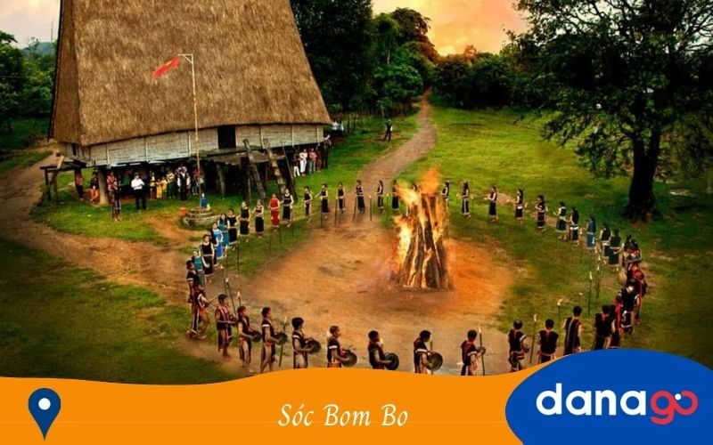 Không gian văn hóa tại Sóc Bom Bo