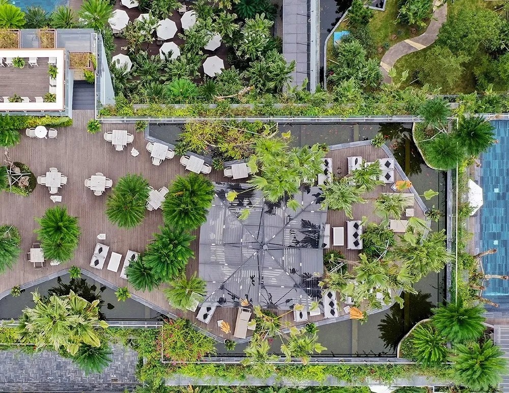 Kiến trúc độc đáo tại Flamingo Đại Lải Resort