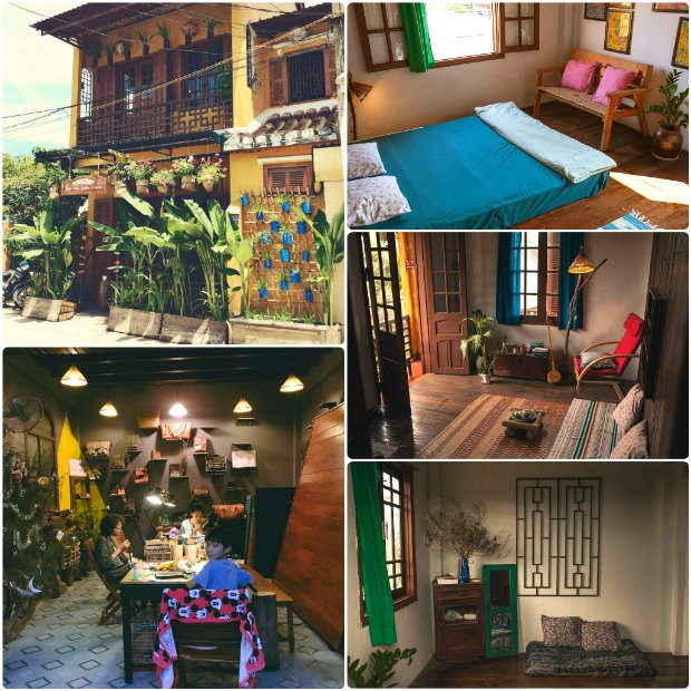 Old Yellow House - Homestay có không gian đẹp nhất ở Hội An.