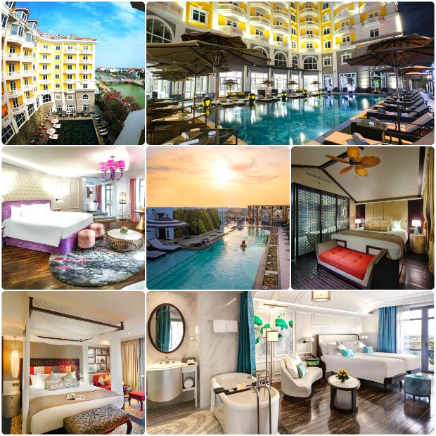 Không gian "sang chảnh" của khách sạn Royal Hội An Mgallery.