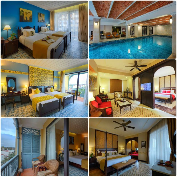 Không gian cổ điển, thoáng đãng của La Residencia Luxury Boutique Hotel.