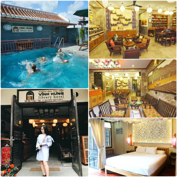 Khách sạn Thư viện Vĩnh Hưng mang đến nhiều trải nghiệm khó quên ở Hội An.