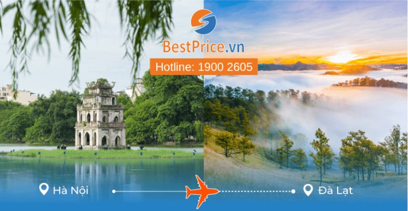 Vé máy bay Hà Nội đi Đà Lạt