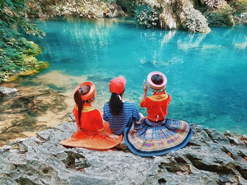 Bản đồ thể hiện khoảng cách từ Hà Nội đến Cao Bằng