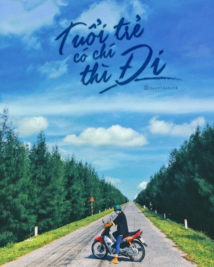 Di chuyển đến Thái Bình bằng xe máy thuận tiện và nhanh chóng.