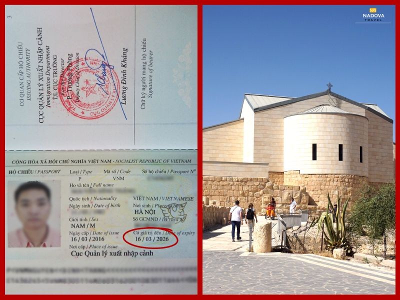 Hộ chiếu du lịch Jordan hợp lệ - Kinh nghiệm du lịch Jordan