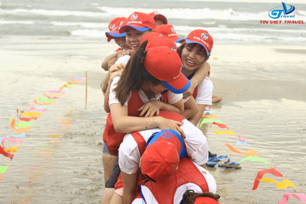 Teambuilding trên bãi biển Vũng Tàu