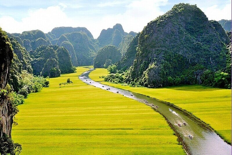 Khoảng cách từ Hà Nội đến Ninh Bình.