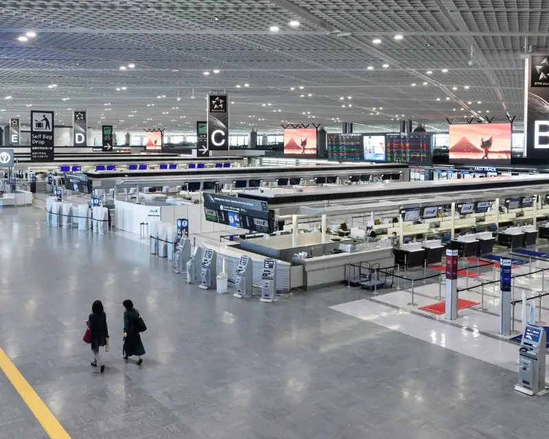 Cơ sở vật chất tại sân bay Narita