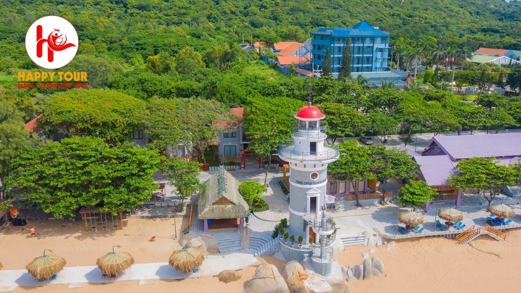 Tháp Vọng Thiên mang đến tầm nhìn bao quát.