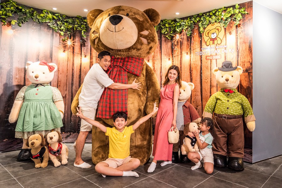 Check-in ấn tượng tại Nhà gấu Teddy