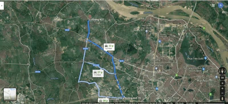 Di chuyển từ Vinhomes Smart City đến Vinhomes Đan Phượng