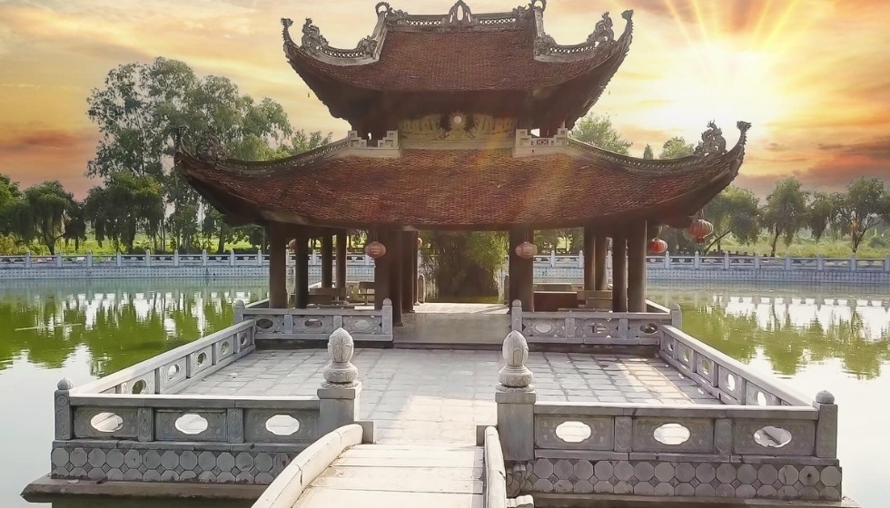 Kiến trúc uy nghiêm của Đền Đô