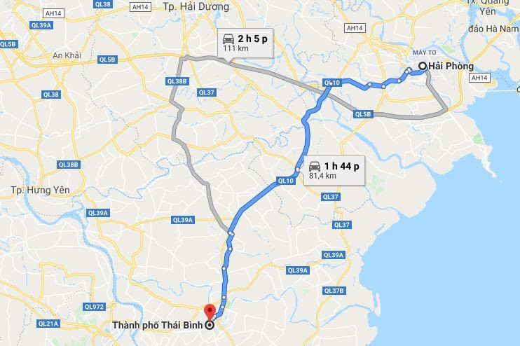 Minh họa lộ trình 2