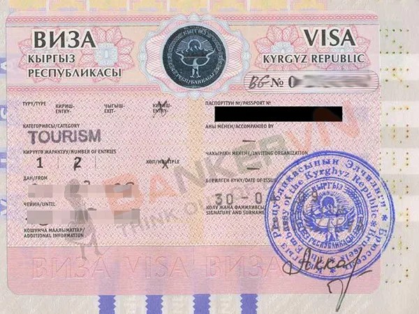 Visa dán Kyrgyzstan
