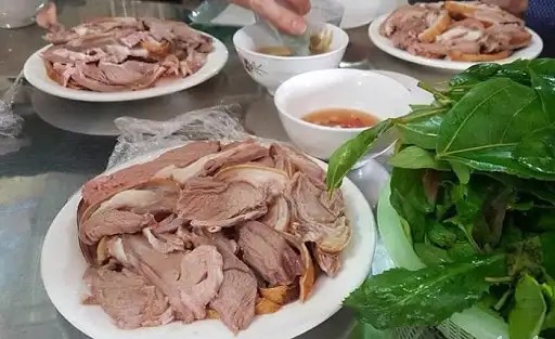 Thịt dê núi Hương Sơn thơm ngon, hấp dẫn
