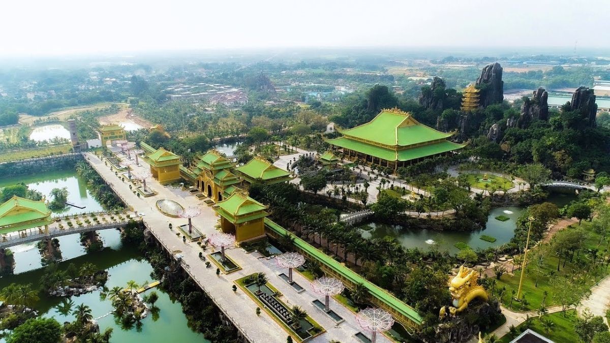 Khu du lịch Đại Nam rộng lớn